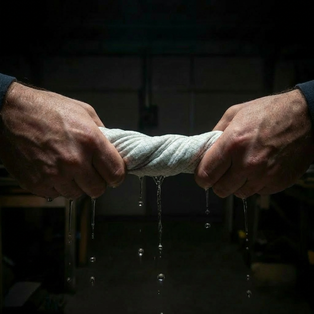 Fully Soaked Towels