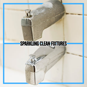 How To Remove Mineral Deposits From Shower & Tub Fixtures