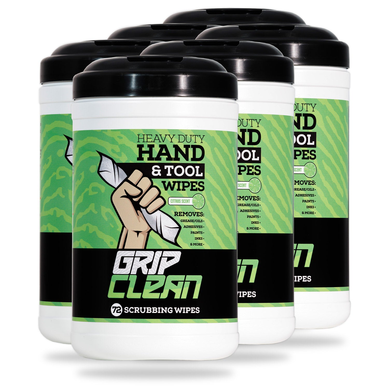Grip Clean Hand & Tool Wipes