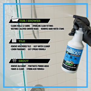 Best Tub Shower Tile Grout Cleaner From Grip Clean
